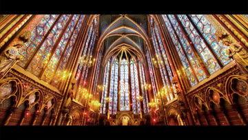 欧美教堂视频素材下载,视频素材中的时光印记